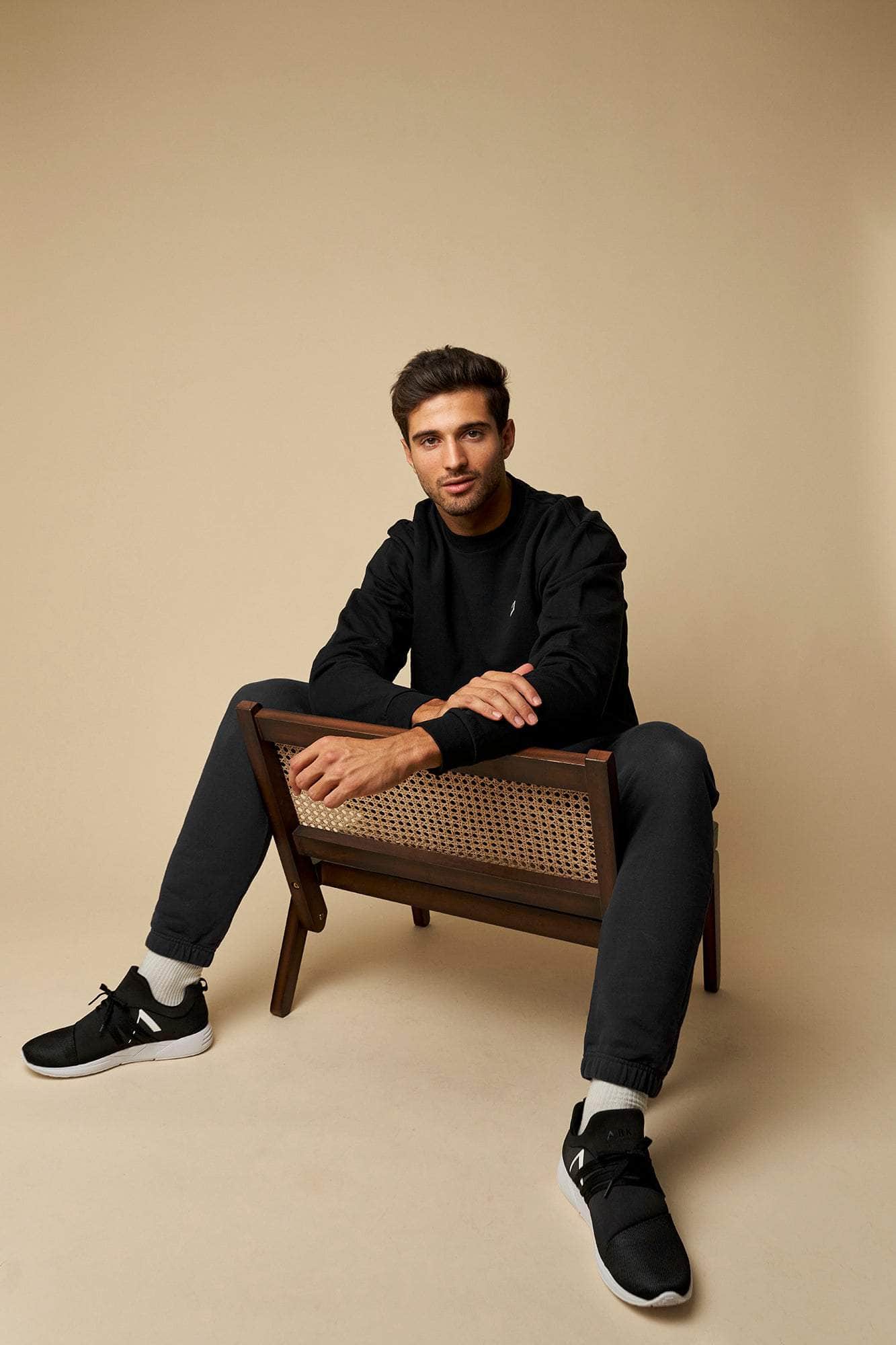 ARKK Apparel ARKK Box Logo Crewneck | Black Crewneck